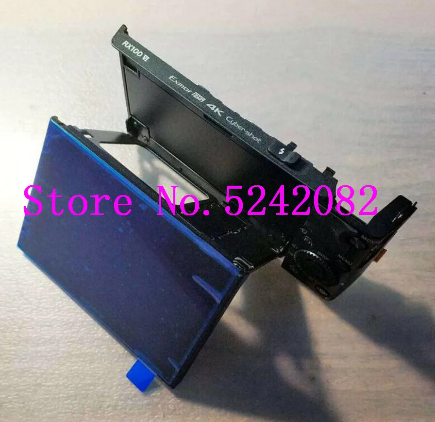 New LCD Display Screen assy and back cover repair parts For Sony DSC-RX100M6 RX100VI RX100-6 RX100M6 Camera