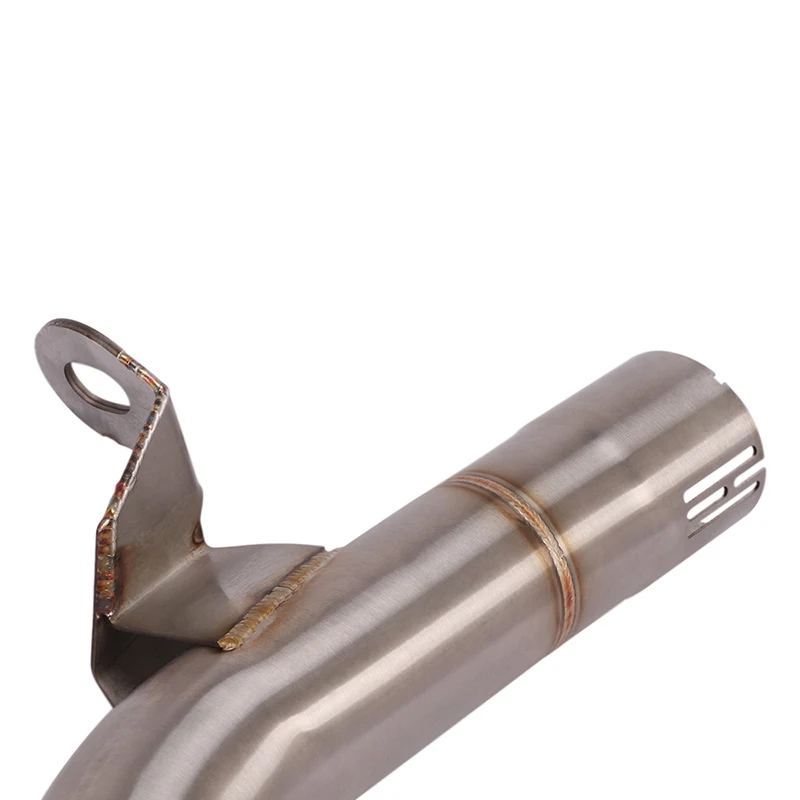Delete Catalyst for BMW F750GS F850GS 2018-2020 Motorcycle Exhaust Pipe Stainless Steel Mid Link Pipe Slip On Original Muffler - - Racext 25