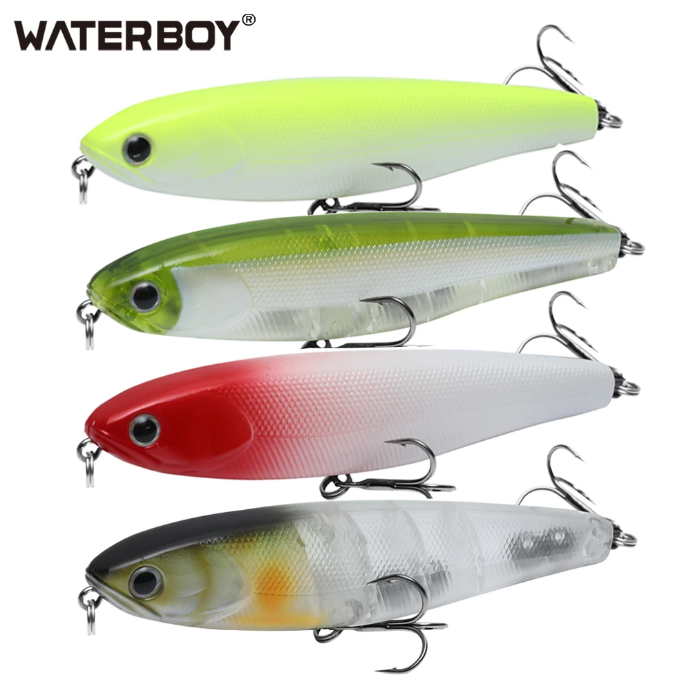 WATERBOY 8.5cm 9.5cm Pencil Fishing Bait Hard Artificial Lure StickBait 30 Colors New Arrive Fish Lure Factory Wobbler Pesca