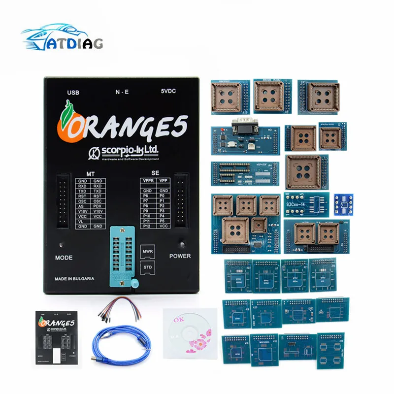 OEM Orange5 программист оранжевый 5 программист с полным адаптером и программным обеспечением