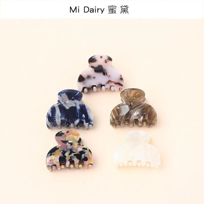 

2019 hot sale factory supplies Classic Simplicity acetate acrylic plastic hair claws jaw crab clamp accessories for women girls