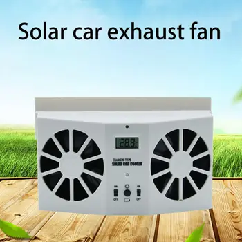 

Solar car ventilation fan Auto Solar Energy Ventilator Car Ventilator Dual-mode Power Supply High-power R-8032
