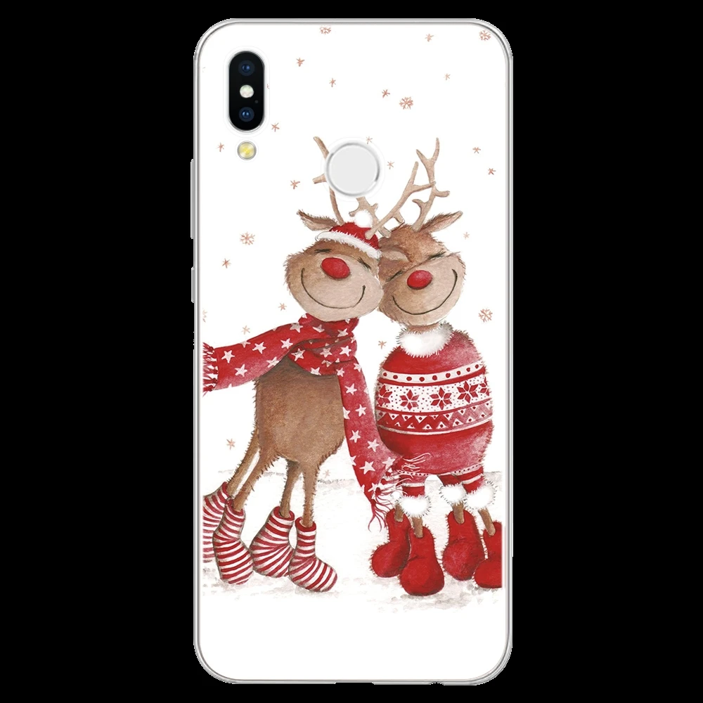 Коричневый KETAOTAO Merry Christmas чехол для телефона s для iPhone 4S SE 5C 5S 6S 7 8 Plus X XS XR 11 Pro Чехол кристально чистый мягкий TPU чехол s - Цвет: Коричневый