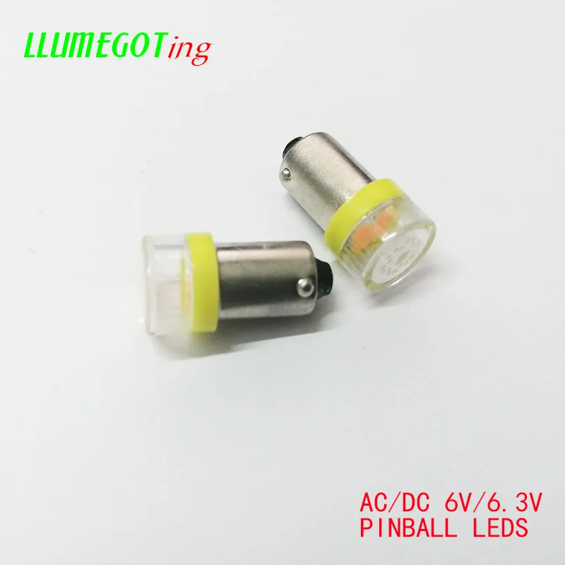 50pcs BA9S T4W 44 47  Len  2x 5630SMD پ    ؼ AC DC 6V 6.3V ߸ ɺ   Led 