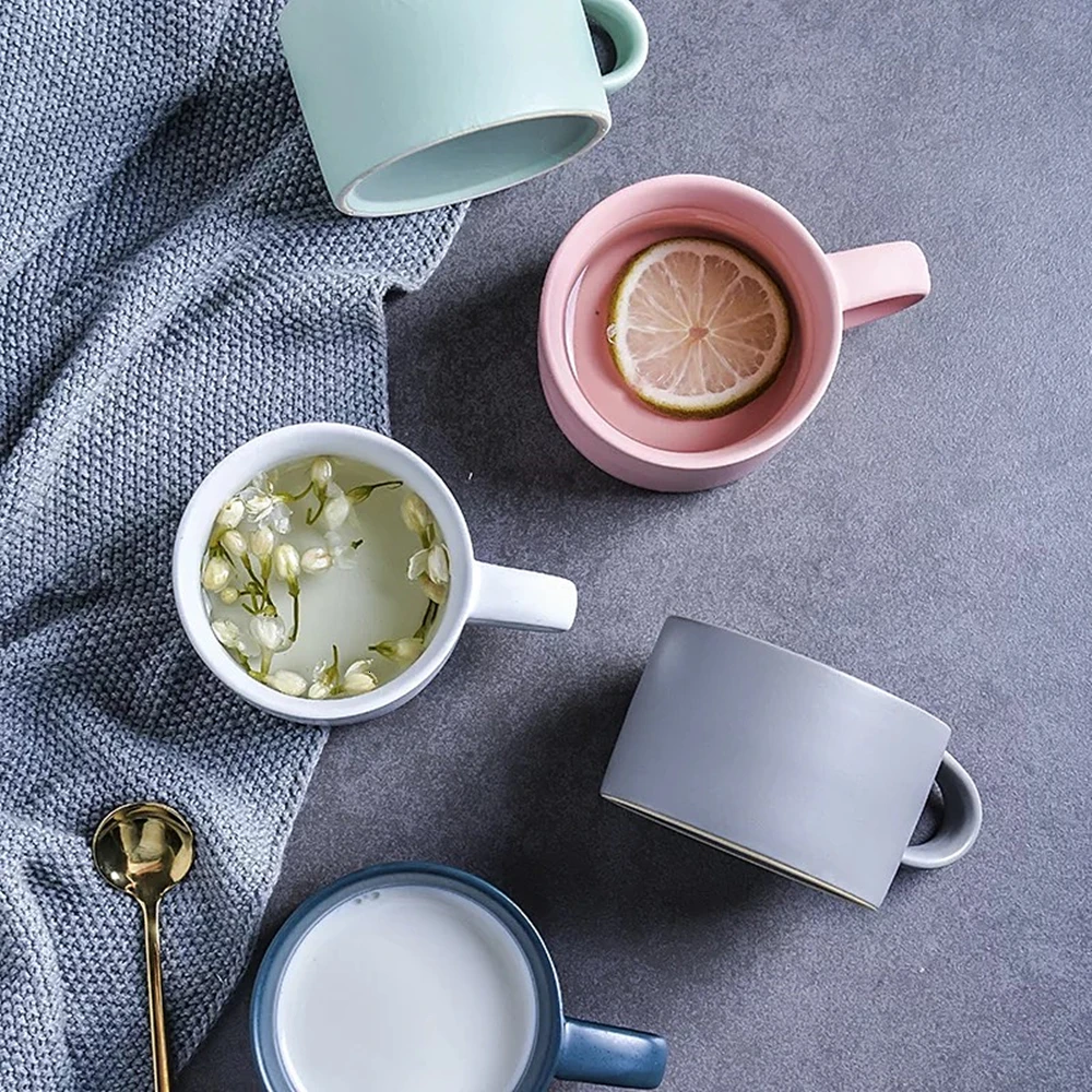 Novelty Ceramic Milk Cup Coffee Mug Creative Tea Cup Home Office Drinkware Unique Gifts (4)