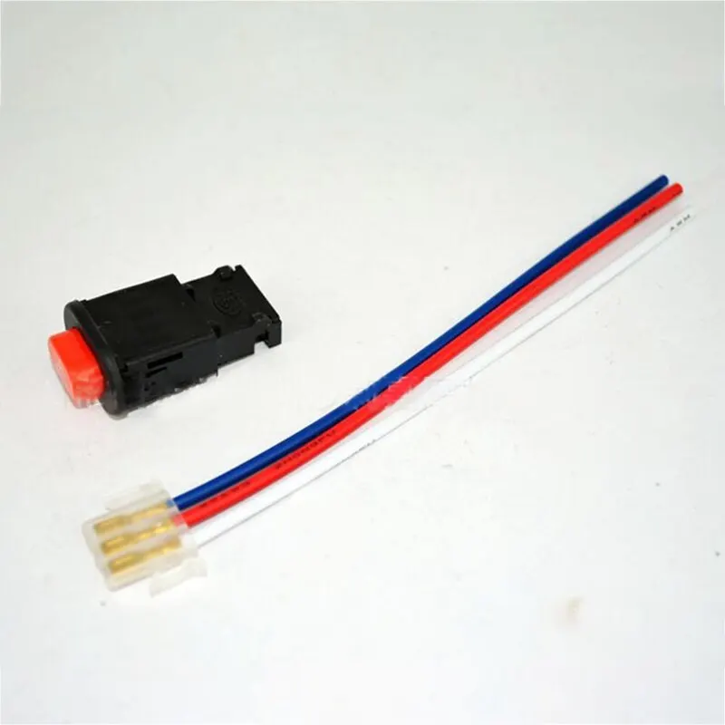 Motorcycle Double Flash Switch Hazard Light Switch Scooter Electric