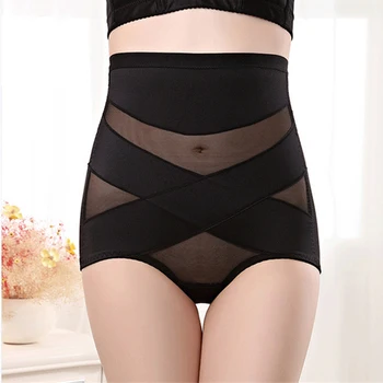 

Mesh Breathable Corset Women's Underpants Waist Trainer Postpartum Abdomen Underwear High Waist Slimming Body Shapewear