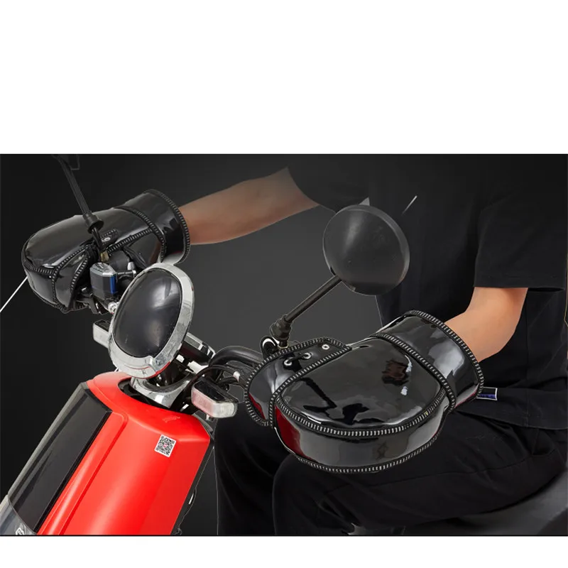 Водонепроницаемые зимние ручные теплые ручные крышки для скутера, мотоциклетные перчатки для honda yamaha suzuki muffs moto rcycle glove