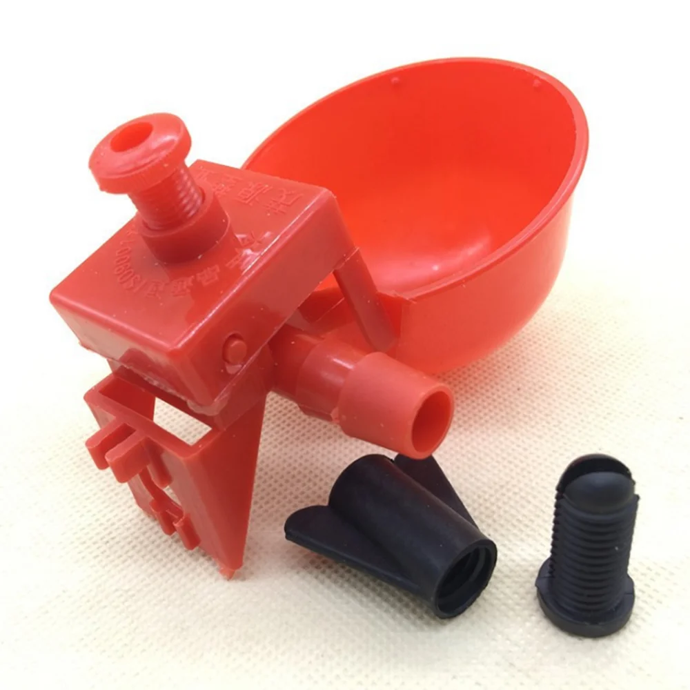 Automatic Bird Chicken Coop Feeder Poultry Chicken Drinker Water Cups Drinking Bowls for Chickens Feeder Bird Bowl