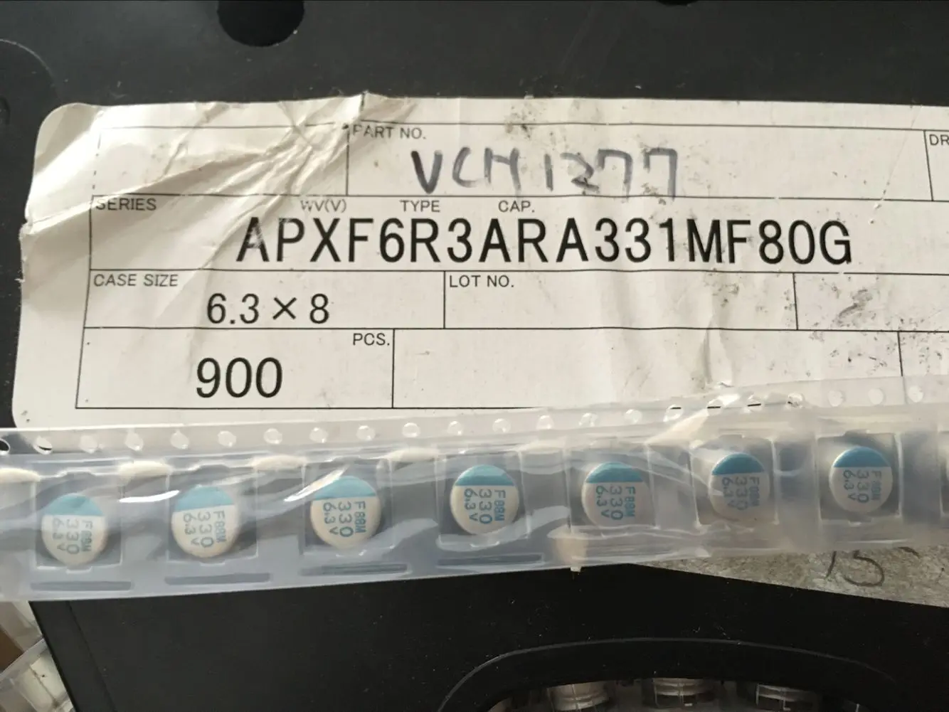 Kingbox solid 6 3 by 8 chemical PXF V330UF пластырь твердотельные конденсаторы 330 мкФ V | Электронные