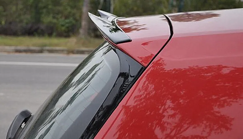 For Volkswagen Golf MK7 MK7.5 Spoiler- ABS Plastic Material Gloss Black Color Rear Roof Spoiler Wing Car Styling