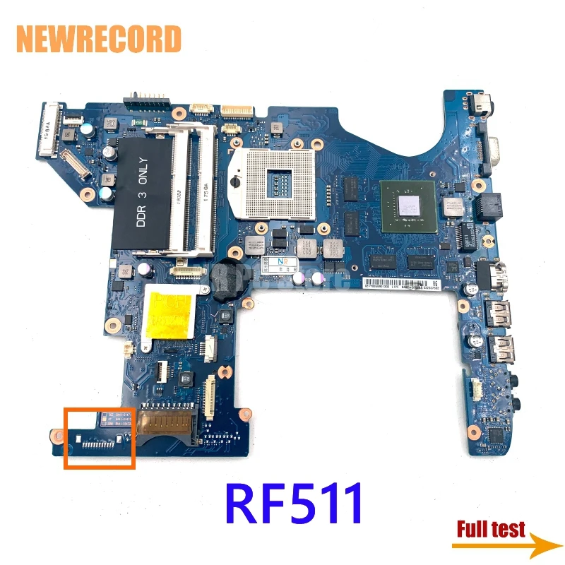 NEWRECORD BA92-08158A BA92-08158B BA41-01472A для Samsung RF511 Материнская плата ноутбука HM65 GT540 DDR3
