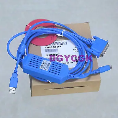 

DHL/EMS 5 Sets*USB-SC09 programming Cable RS422 adapter for MELSEC FX & A PLC win10/8/7 vista -h2