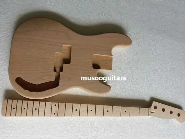 Project Electric P Bass Guitar Kit With Alder Body Electric Guitar Aliexpress
