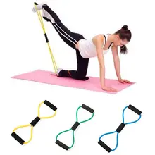 1 шт. 8-гранная витая Съемник Йога Эспандеры Спортивное тренажёрное эластичный Съемник 8-гранная витая эспандер Съемник Фитнес оборудование для занятий йогой