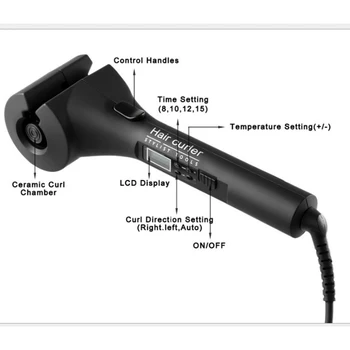 

LCD Automatic Hair Curler Magic Curling Iron Women Wave Hair Styling Tools Ceramic Heating Anti-perm Curl Styler