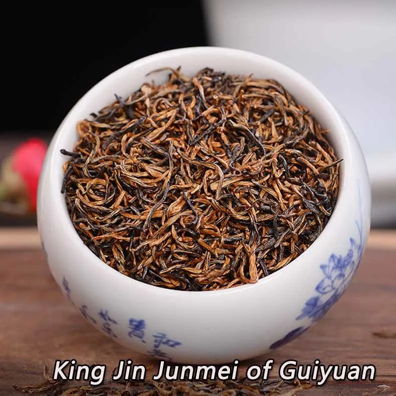 

250g Zhendian Guiyuan Wang Jinjunmei Black Tea Alpine Tongmu Super Black and Yellow Luzhou-flavor Jinjunmei