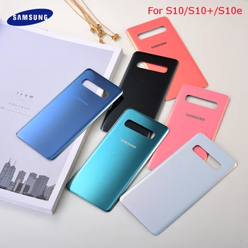 

Original Samsung Galaxy S10 G973 S10 Plus G975 S10E Battery Back Cover Door Housing Case Replacement Repair Parts For S10plus
