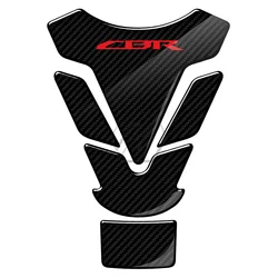 3D Motorcycle Tank Pad Protector with Decals (D)
