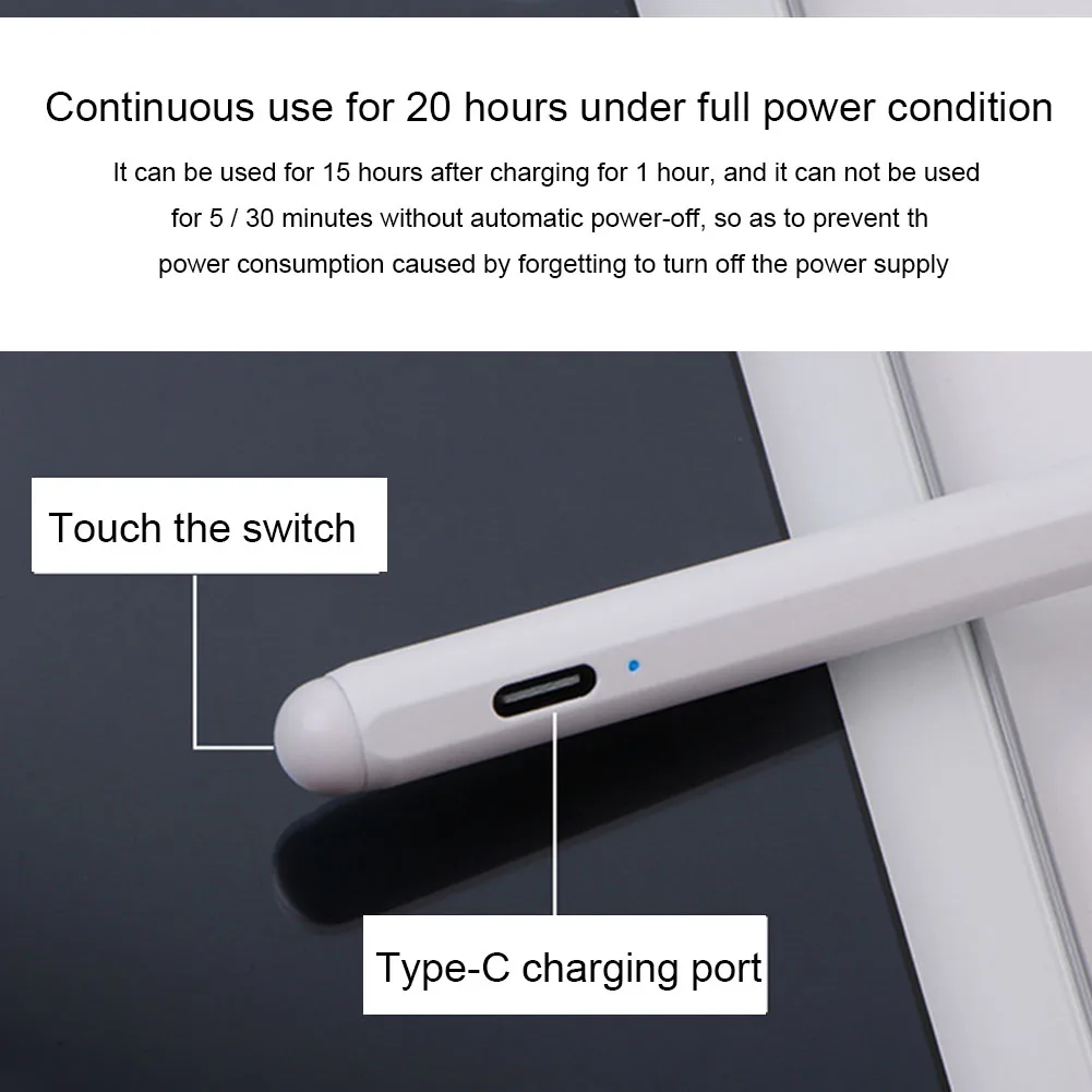 K10 USB Перезаряжаемый офисный Стилус ручка-набросок рисунок сенсорный переключатель руки отказ быстрый ответ планшеты для IPad