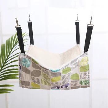 

Designer Pet Cat Hammock Cotton Ferret Mouse Cat Hanging Bed Rodent Hammock Cartoon Print Cat Bed for Cats Products for Pets