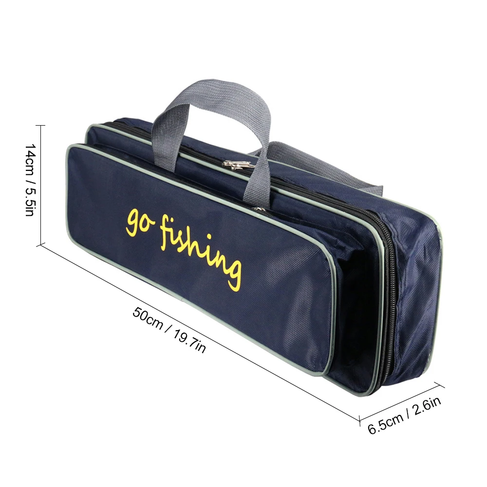 

Fishing Rod Case Waterproof Fishing Rod Carrier Fishing Pole Carrying Case Reel Storage Bag Fishing Gears Organizer case for rod