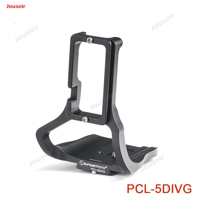 PCL-5DIVG головка штатива Quick Release L Пластина для 5D Mark IV с батарейкой l-кронштейн qr-пластина камеры аксессуары CD50 T03