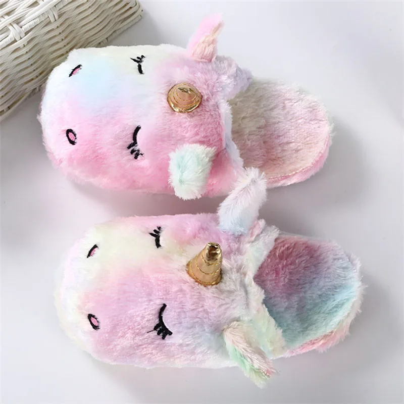 Тапочки с животными из мультфильмов обувь для взрослых кигуруми Kawaii домашняя