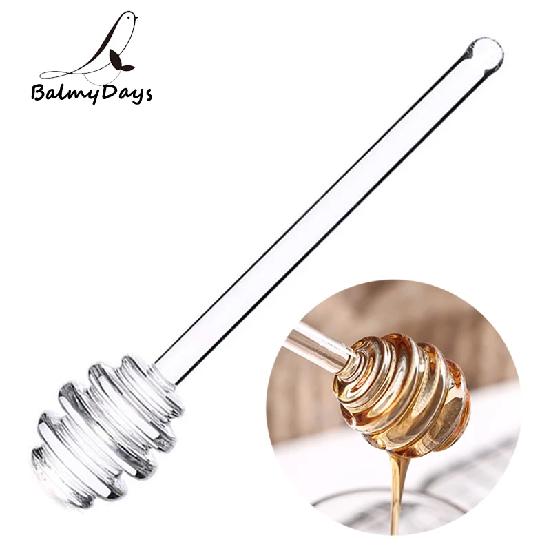 Elibeauty 1pcs Silicone Head Honey Dipper Stick Wood Handle Jam Dippers Syrup Stirrer for Honey Pot Jar Container Red Elibeauty 1pcs Silicone Head Honey Dipper Stick Wood Handle Jam Dippers Syrup Stirrer for Honey Pot Jar Container Red