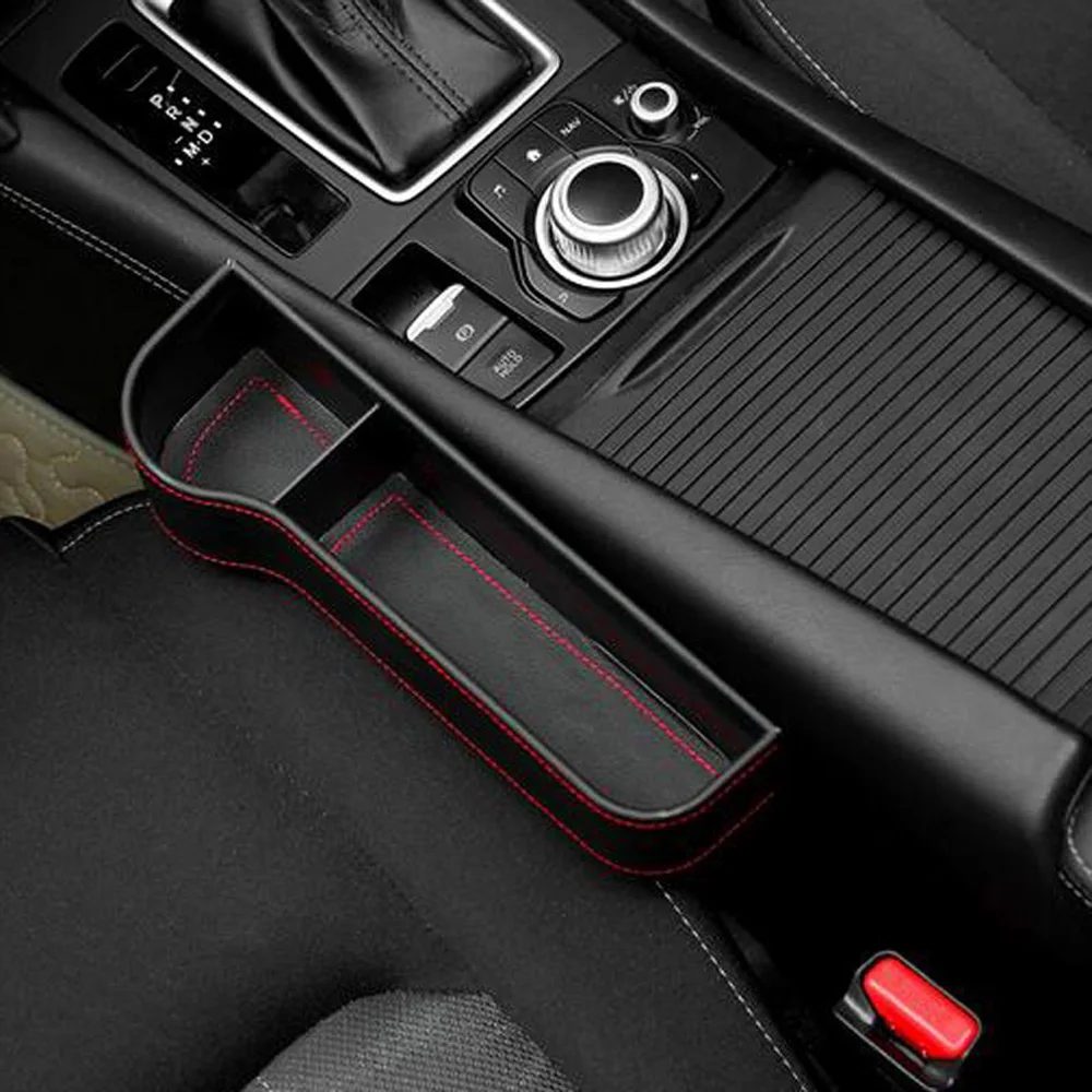 Универсальные чехлы для сидений автомобиля Gap прорезной карман Внутренний органайзер для хранения ключей с отделением для монет, коробка