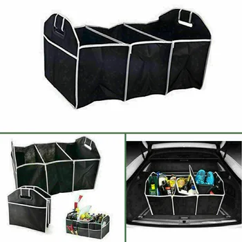 

Foldable Storage Box New Collapsible Foldable Car Boot Organiser Shopping Car Storage Organizer Bag Box Trunk storage box