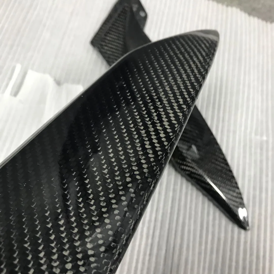 100% Real Carbon Fiber For 2005 2006 2007 2008 Kawasaki ZX6R ZX 6R Upper Front Dash Air Intake Cover Intake Dash Panels Fairing - - Racext 8