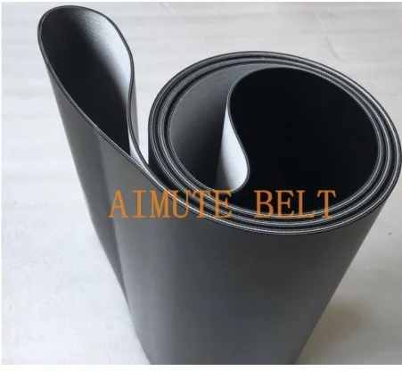 

3500x60x5mm Black PVC Flat Conveyor Belt Lightweight Industrial Belt Fiat Climbing Belt