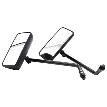

Alloy Rear View Race Mirrors Handle Bar Mount Clamp for Triumph Bonneville T100 N/A Motorbikes
