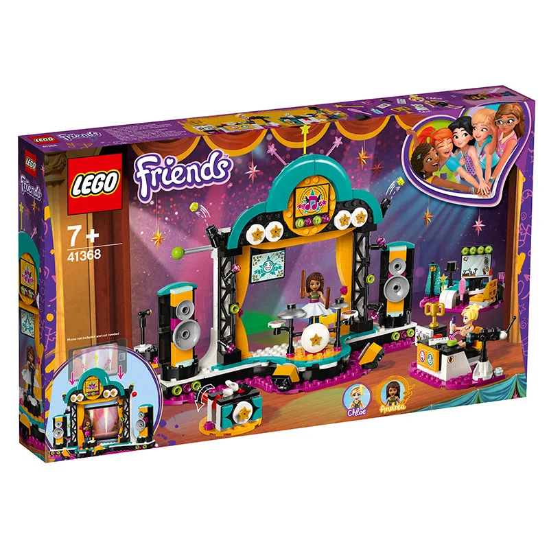 LEGO January New Products Good Friend Series Andrea of Variety Big Stage 41368 Lego Toy Building Blocks