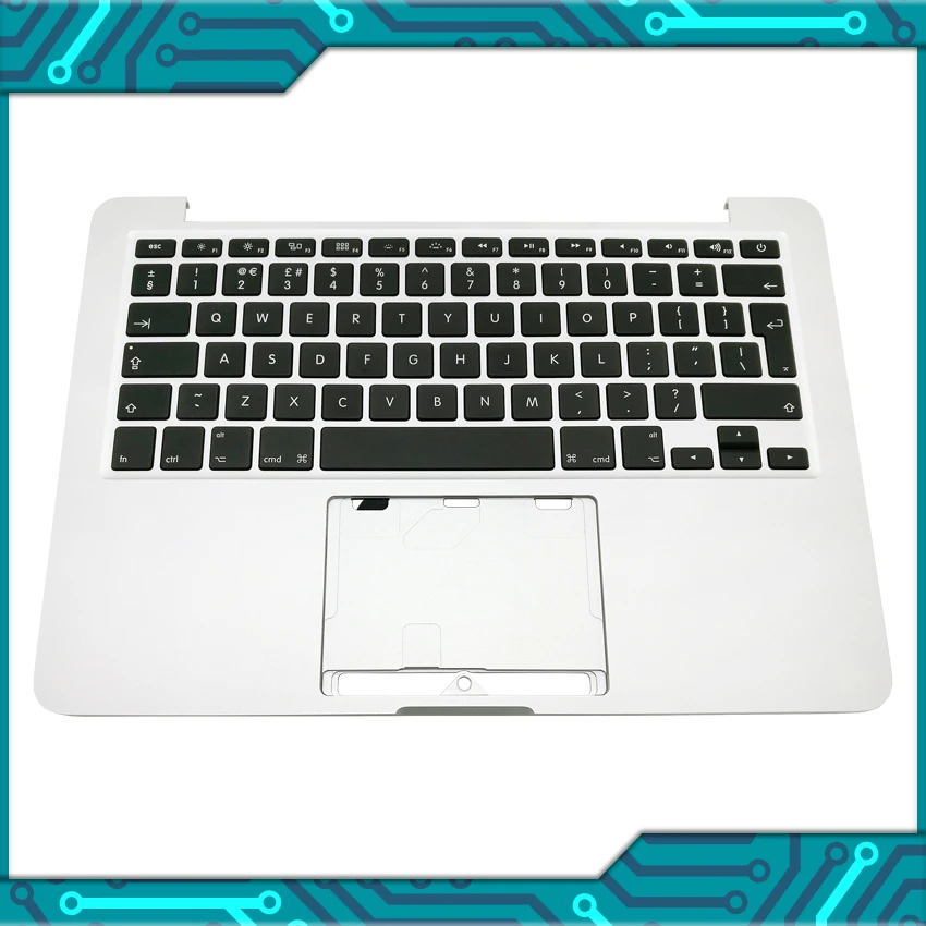 Топ чехол и Упор для рук+ британский английский клавиатура+ Подсветка для Macbook Pro retina 1" A1502 2013