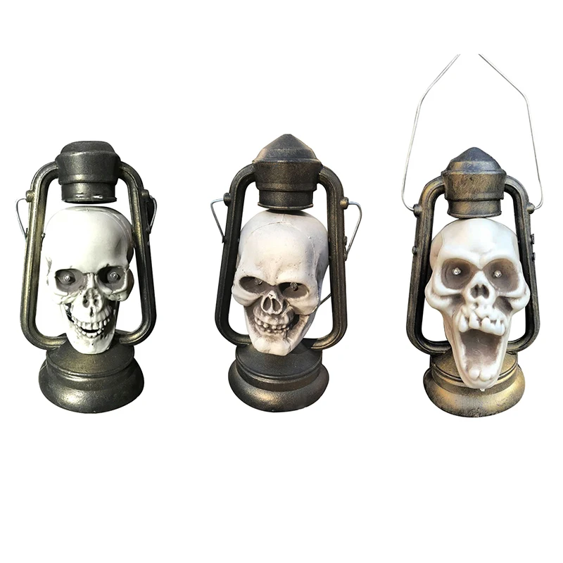 1PC Halloween Lights LED Skull Lantern Night Light Holiday Decor Children Gift Party For Home | Освещение