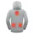PARATAGO 2021 Outdoor Electric USB Heating Sweaters Толстовки Мужская зимняя Теплая Одежда С Подогревом Зарядка Тепловой Куртки Спортивная Одежда P5103