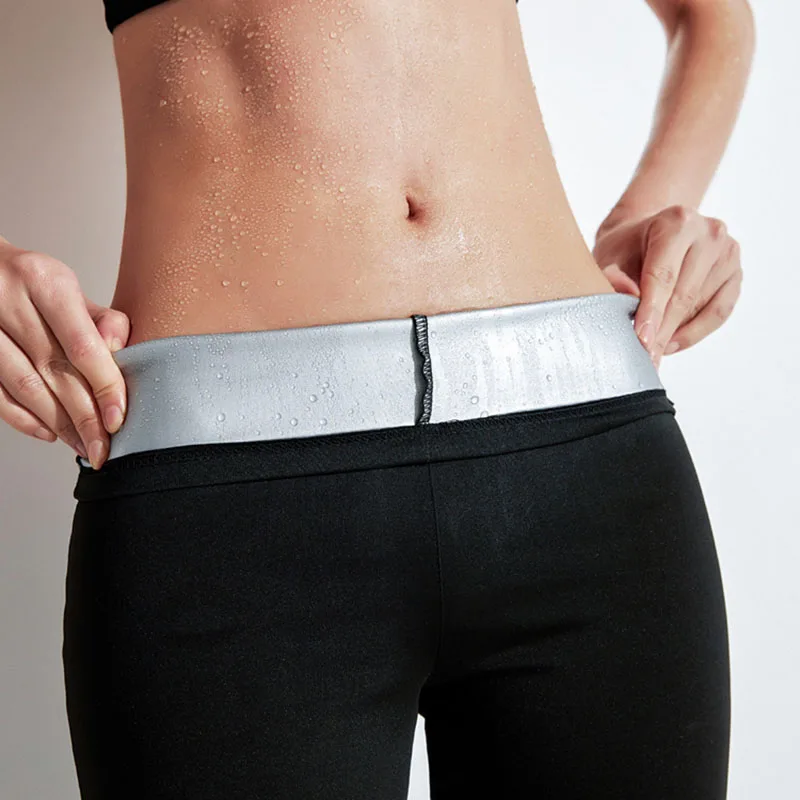 Fitness Gym Leggings Slimming Pants For Women Body Shaper Workout Running Sauna Compression High Waist Tummy Weight