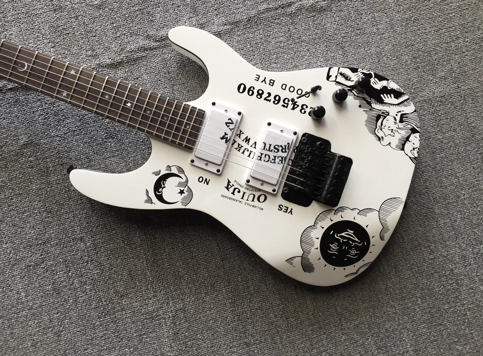

Factory customization Electric Guitar White Body Guitar
