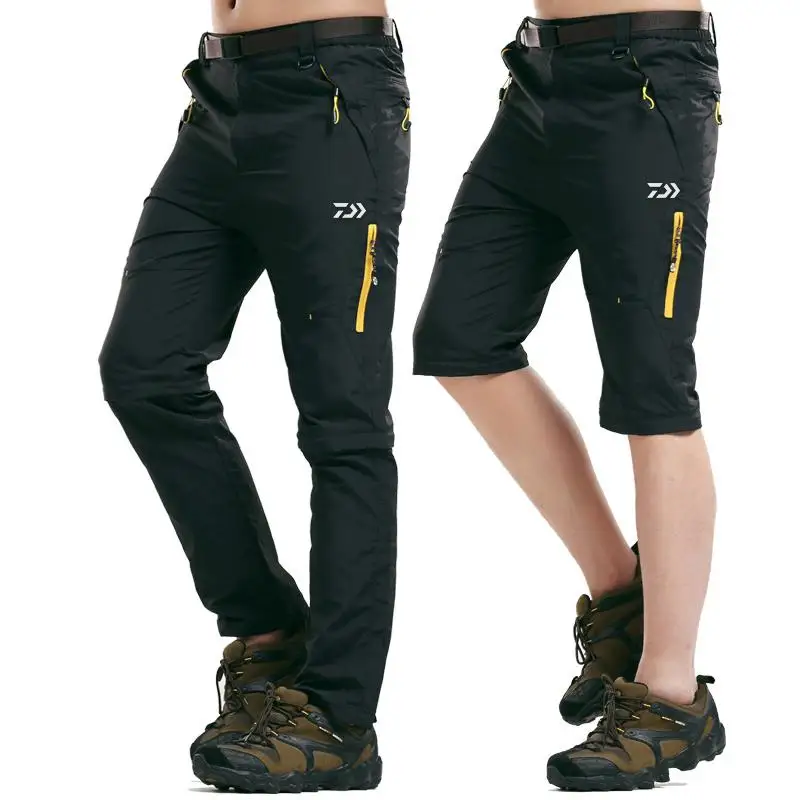 Штаны рыболовные походные Длинные мужские брюки Защита от Солнца Анти-УФ солнцезащитный козырек брюки уличная Рыбалка дышащие брюки