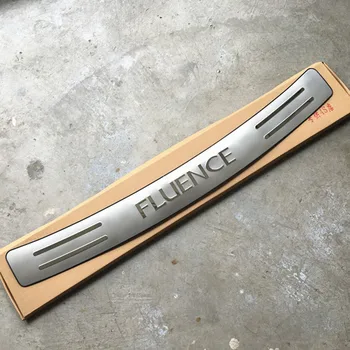 

Steel stainless steel rear bumper guardrail pedal inner box rear baffle Fluence 2011-2015 fast ship