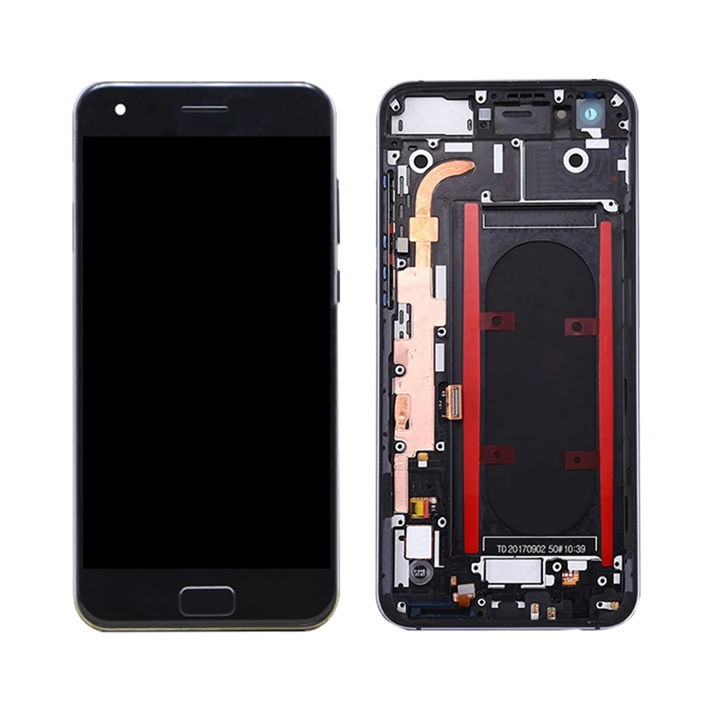 Для ASUS Zenfone 4 Pro ZS551KL lcd кодирующий преобразователь сенсорного экрана в сборе для Asus zs551kl дисплей с рамкой Замена Z01GD