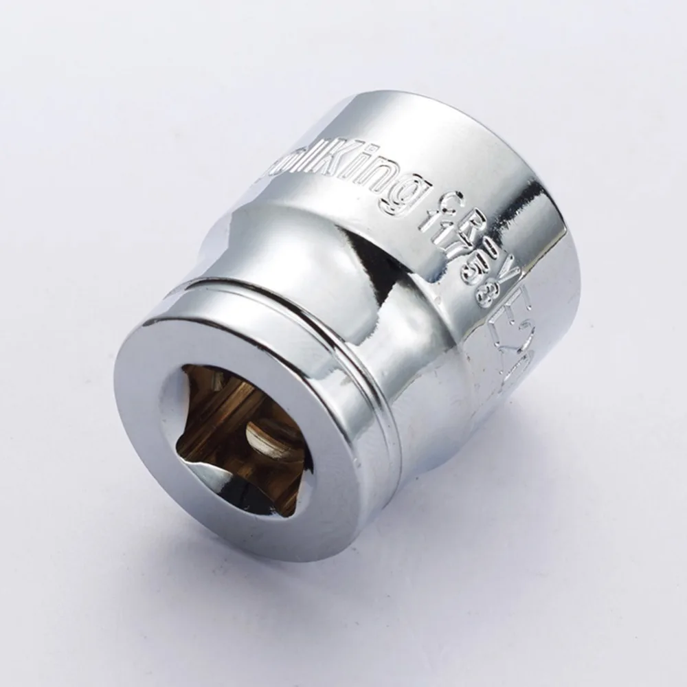 3/" Привод E8~ E20, короткий рукав, 6 точек, гайка, шестигранная, Torx, ударная розетка, хром-ванадиевая сталь, 6-точечная розетка, 1 шт./2 шт