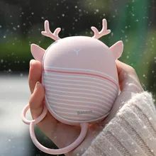 Warmer Heater Heating-Pad Pocket Handy Mini Rechargeable Cartoon USB Baseus with Lamp