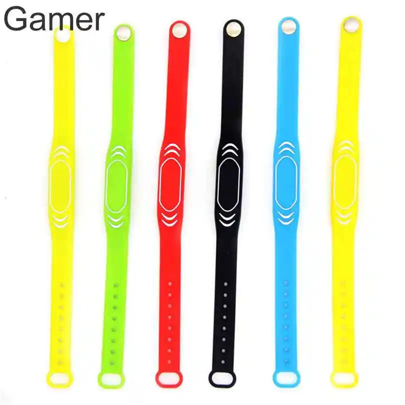 125Khz ID EM4100 TK4100 Adjustable Waterproof Wristband Band Bracelet RFID Token Tag Keyfob Access Control Many Color Select 1 |