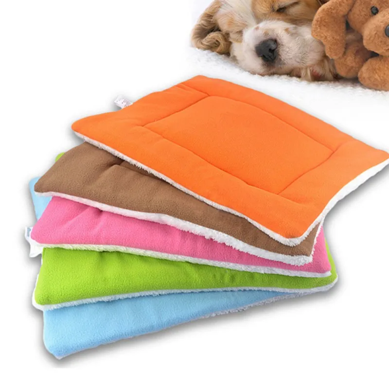 

Pet Cat Dog Bed Mat Kennel Large Soft Fleece Pet Bed Blanket Cushion Winter Pet Products For Small Medium Large Dogs
