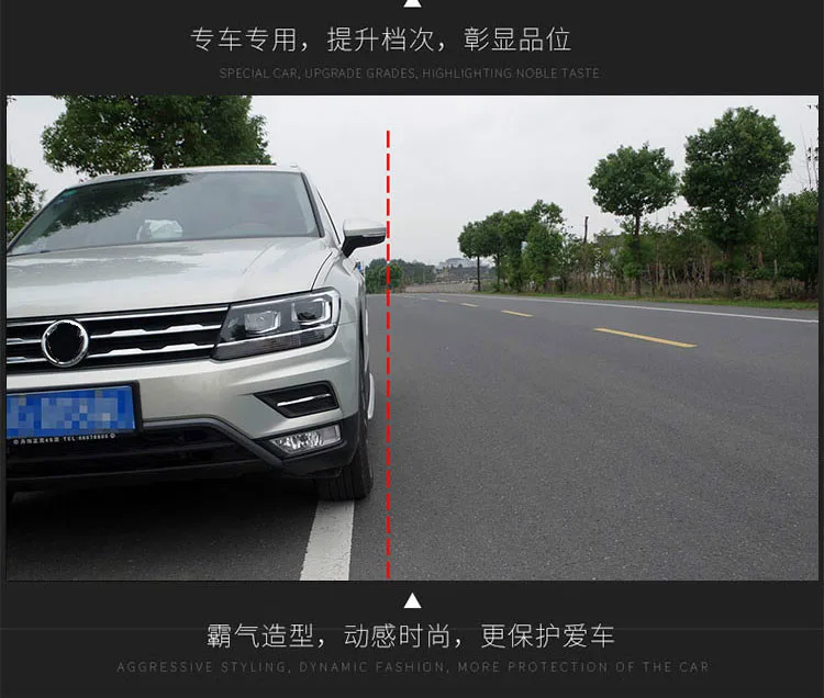 High Quality aluminum Car Running Boards Auto Side Step Bar Pedals for Volkswagen teramont/Atlas Car styling