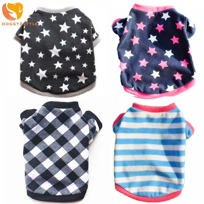 Толстовка для собаки флисовая футболка собак костюм французского бульдога