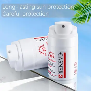 

1PC Sunscreen Summer 30+ UV Protection Isolation Moisturizing Sunscreen 50g